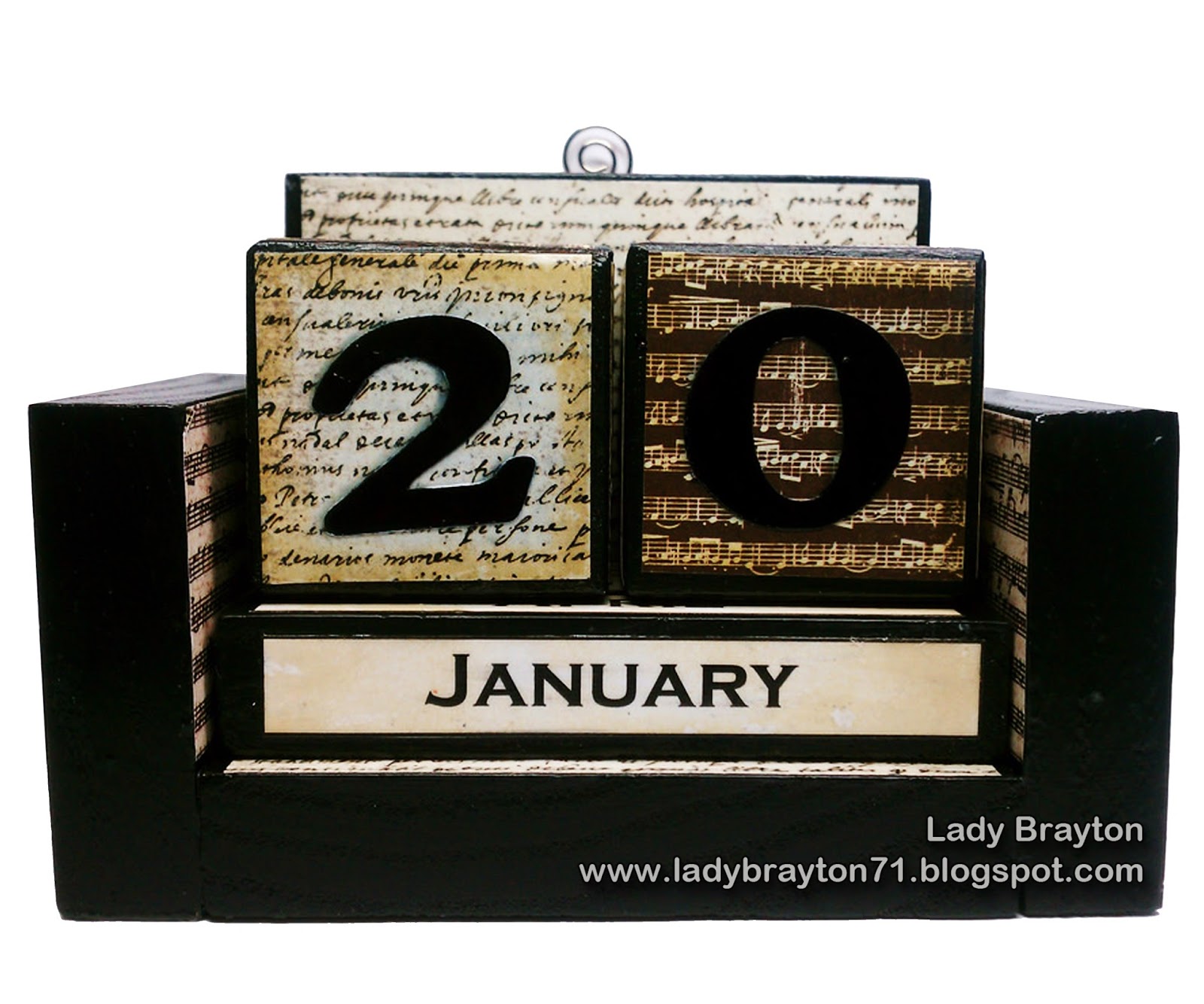 How to Make a Wooden Block Perpetual Calendar