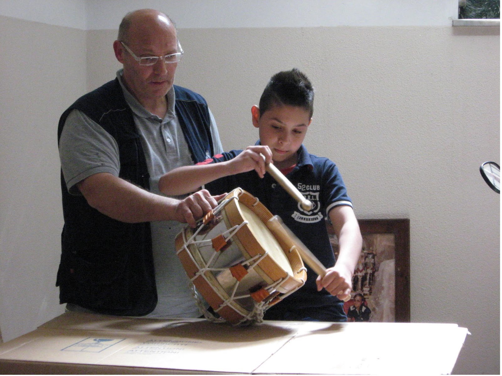 I Gremianti Come si costruisce un tamburo