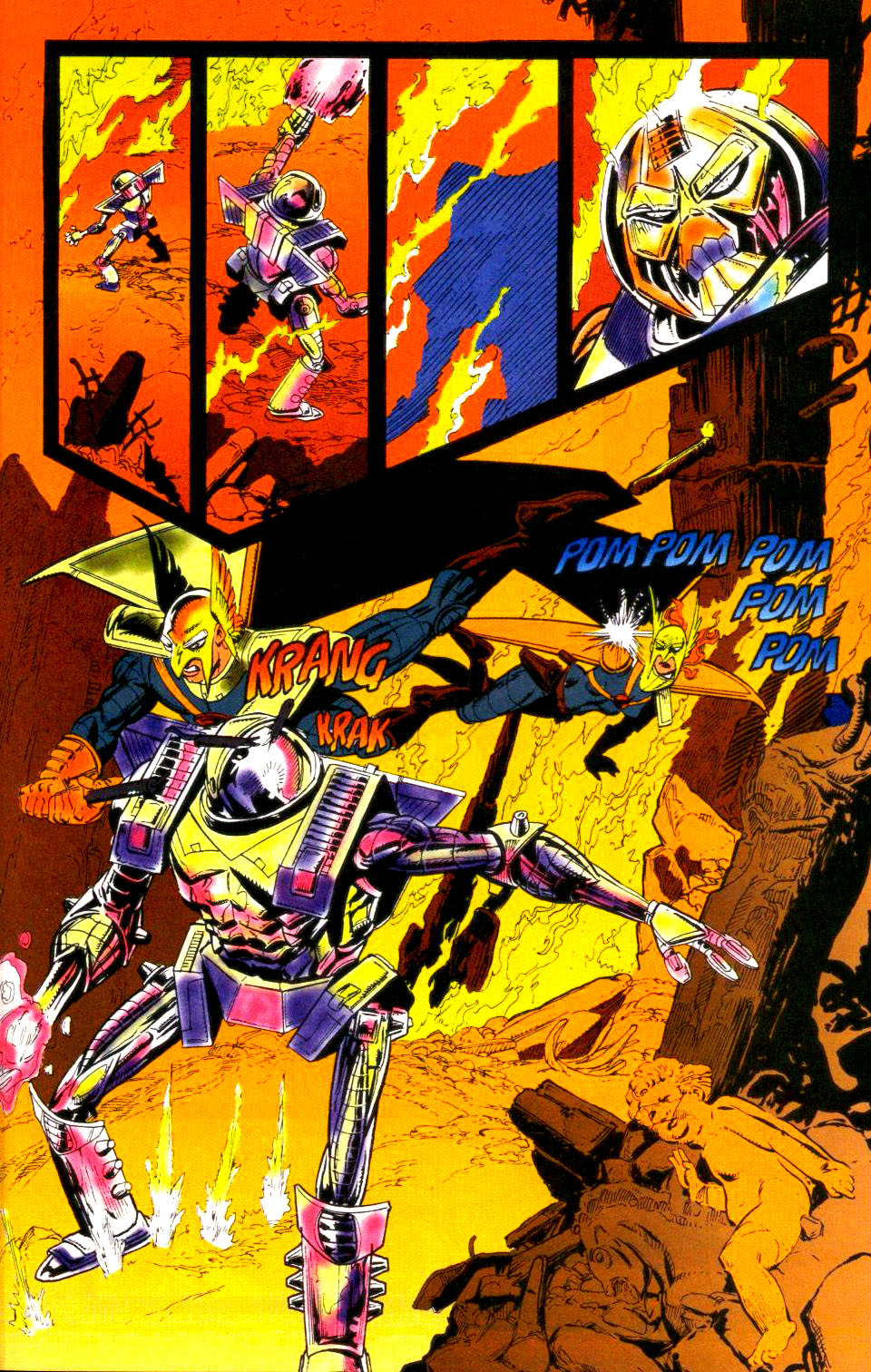 Read online Hawkworld (1990) comic -  Issue # _Annual 2 - 42