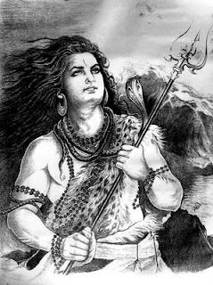 Rudrashtakam Mantra Picture of Lord Rudra or Shiva