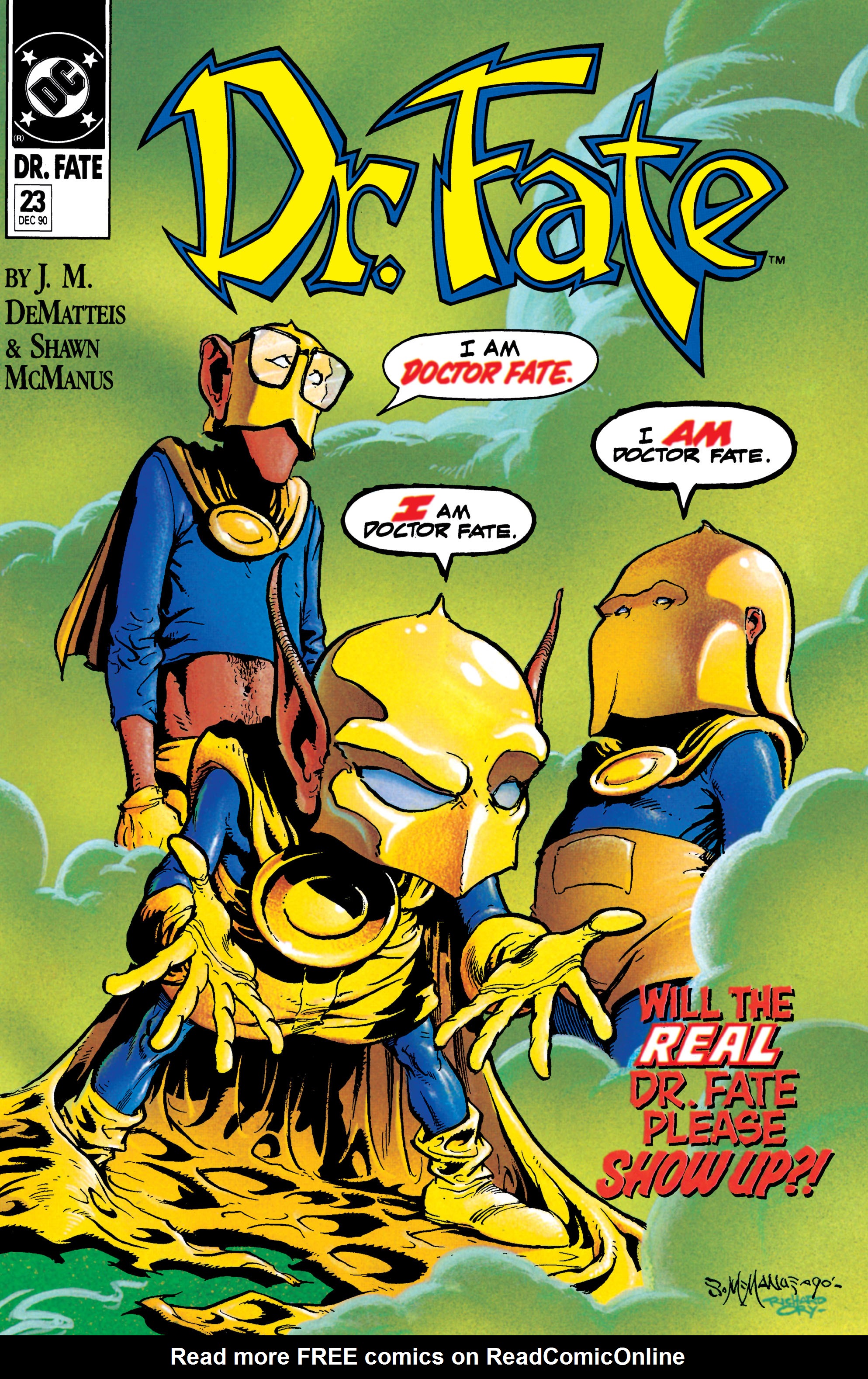 Read online Doctor Fate (1988) comic -  Issue #23 - 1