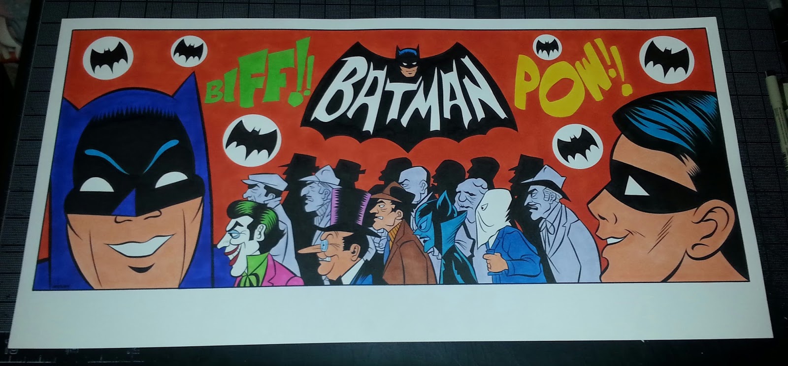Patrick Owsley Cartoon Art and More! "BATMAN" TV SERIES OPENING