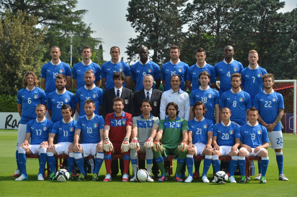 Calcio Blogg Euro 2012 Squadra d'Italia