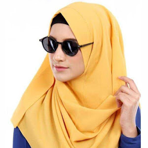 Kerudung Selena Instant Kuning