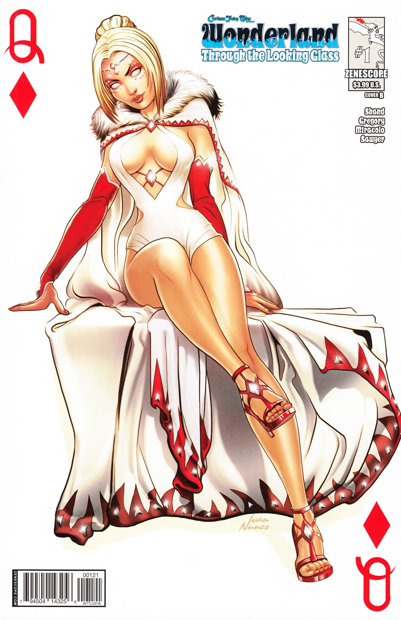 Read online Grimm Fairy Tales presents Wonderland: Through the Looking Glass comic -  Issue #1 - 2