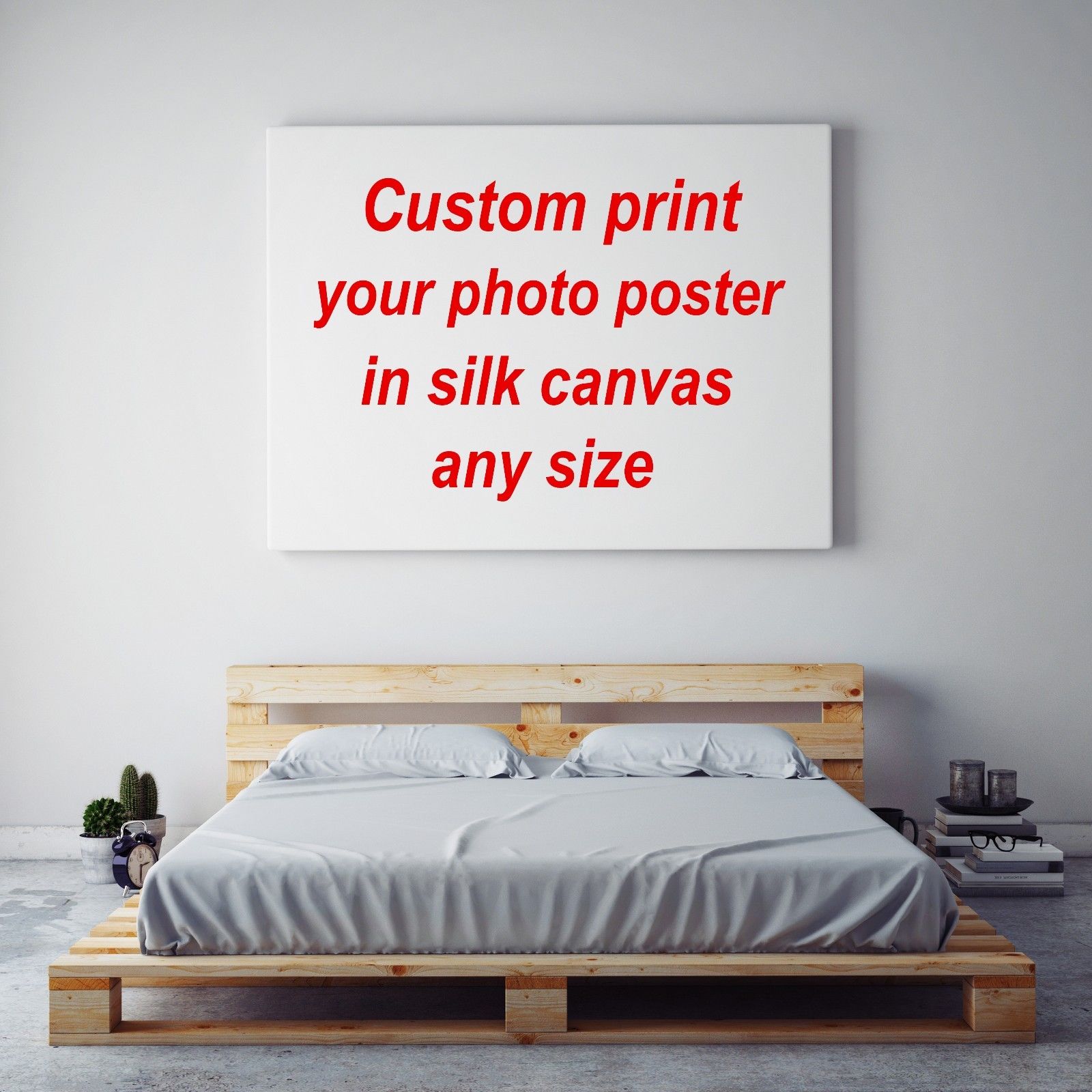 Custom Poster Print Photo Decorative Paint Silk Canvas Art Wall Decor Gift