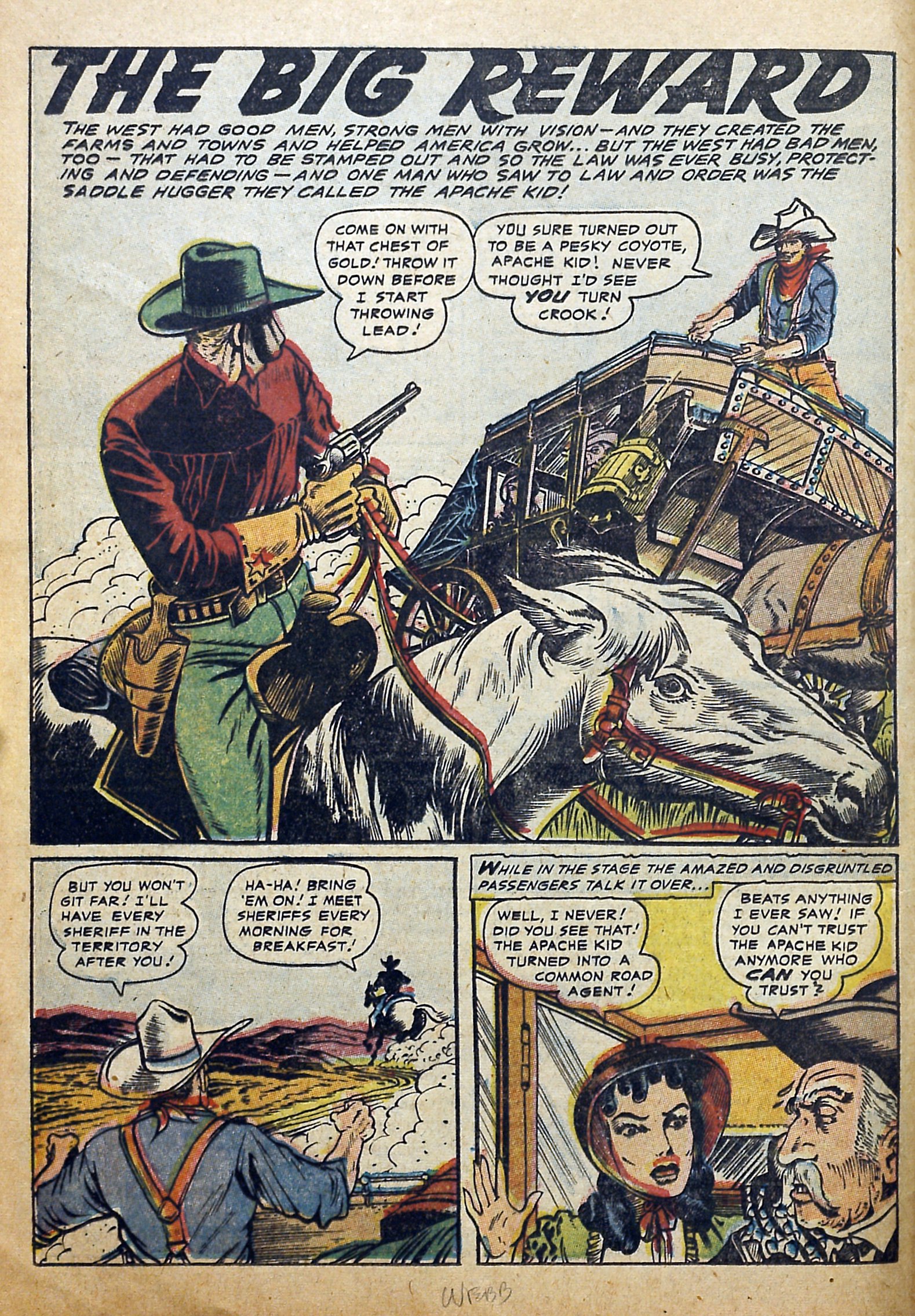 Read online Apache Trail comic -  Issue #3 - 12
