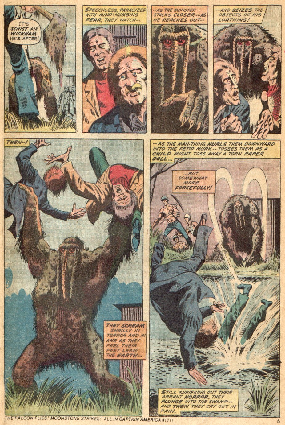 Read online Man-Thing (1974) comic -  Issue #3 - 5