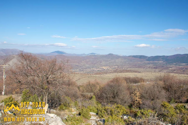 View from "Pandele" peak near Polchishte village, Mariovo region, Macedonia