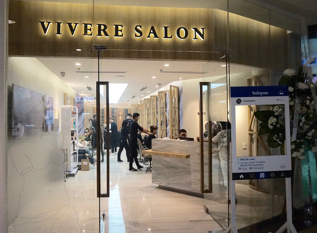 New Hair Color at the new Vivere Salon Glorietta 2!