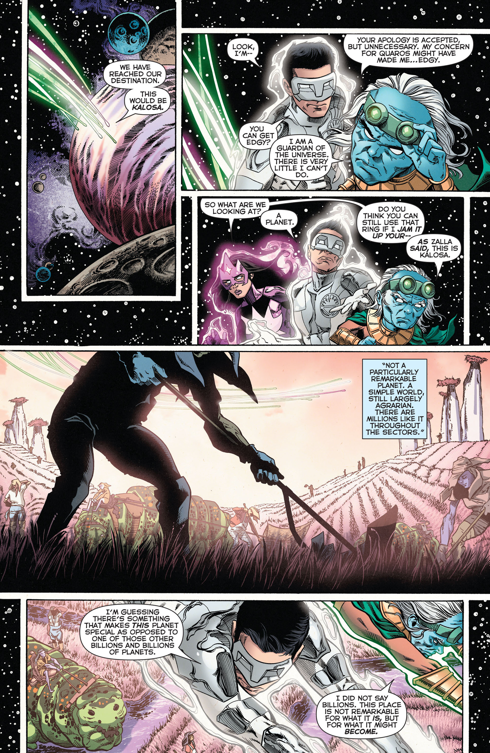 Read online Green Lantern: New Guardians comic -  Issue #28 - 9