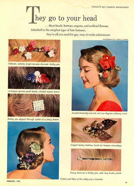 Acessórios vintage/retrô para os cabelos na Dresslily