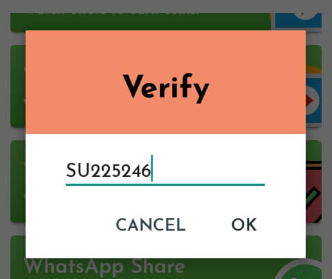 Verify & Earn (masukkan kode SU225246). (+2000 Coins).