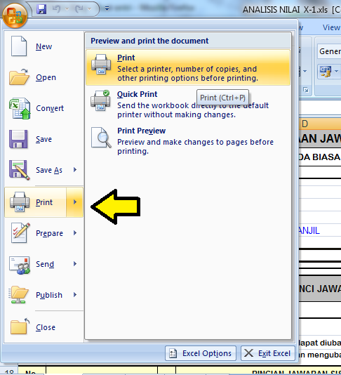 3 cara nge-print dokumen Excel - Asep Respati