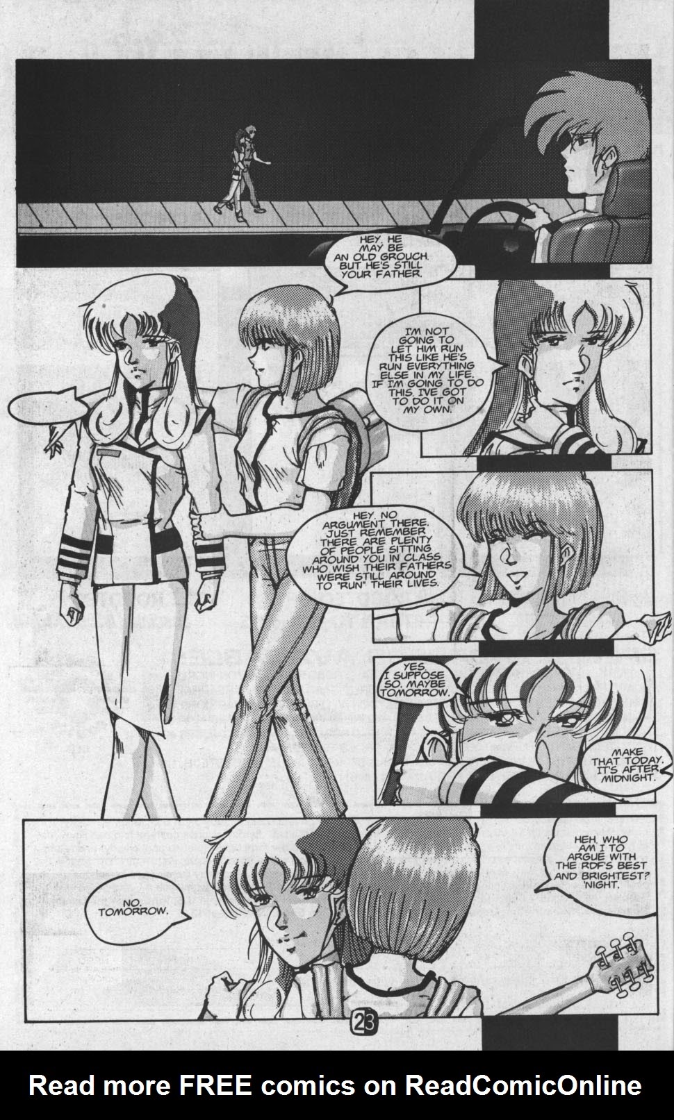 Read online Robotech Academy Blues comic -  Issue #3 - 25