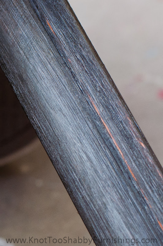 Graphite Chalk Paint® with Black Wax
