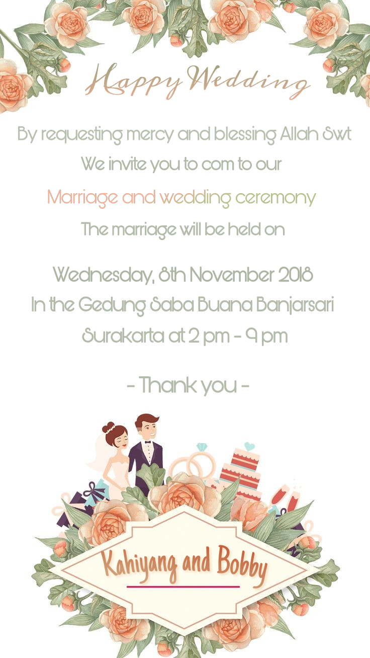 Tugas bahasa Inggris invitation Invitationcardifa