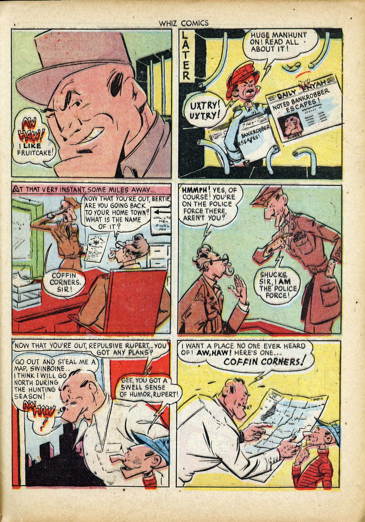 Read online WHIZ Comics comic -  Issue #72 - 38