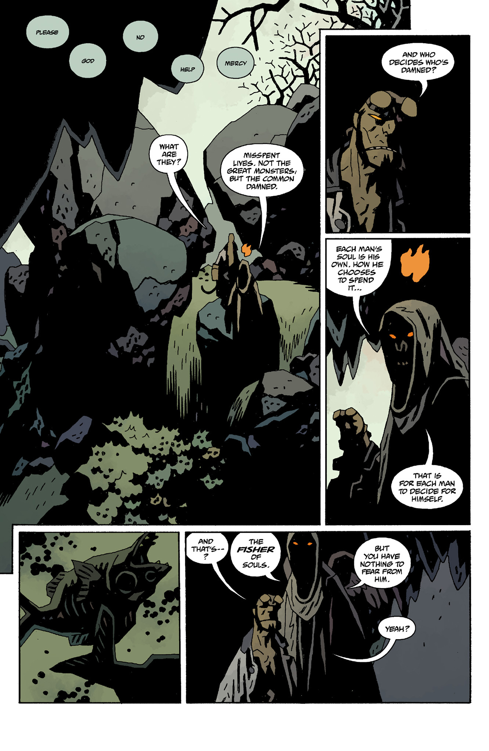 Read online Hellboy In Hell comic -  Issue # _TPB 1 - 45