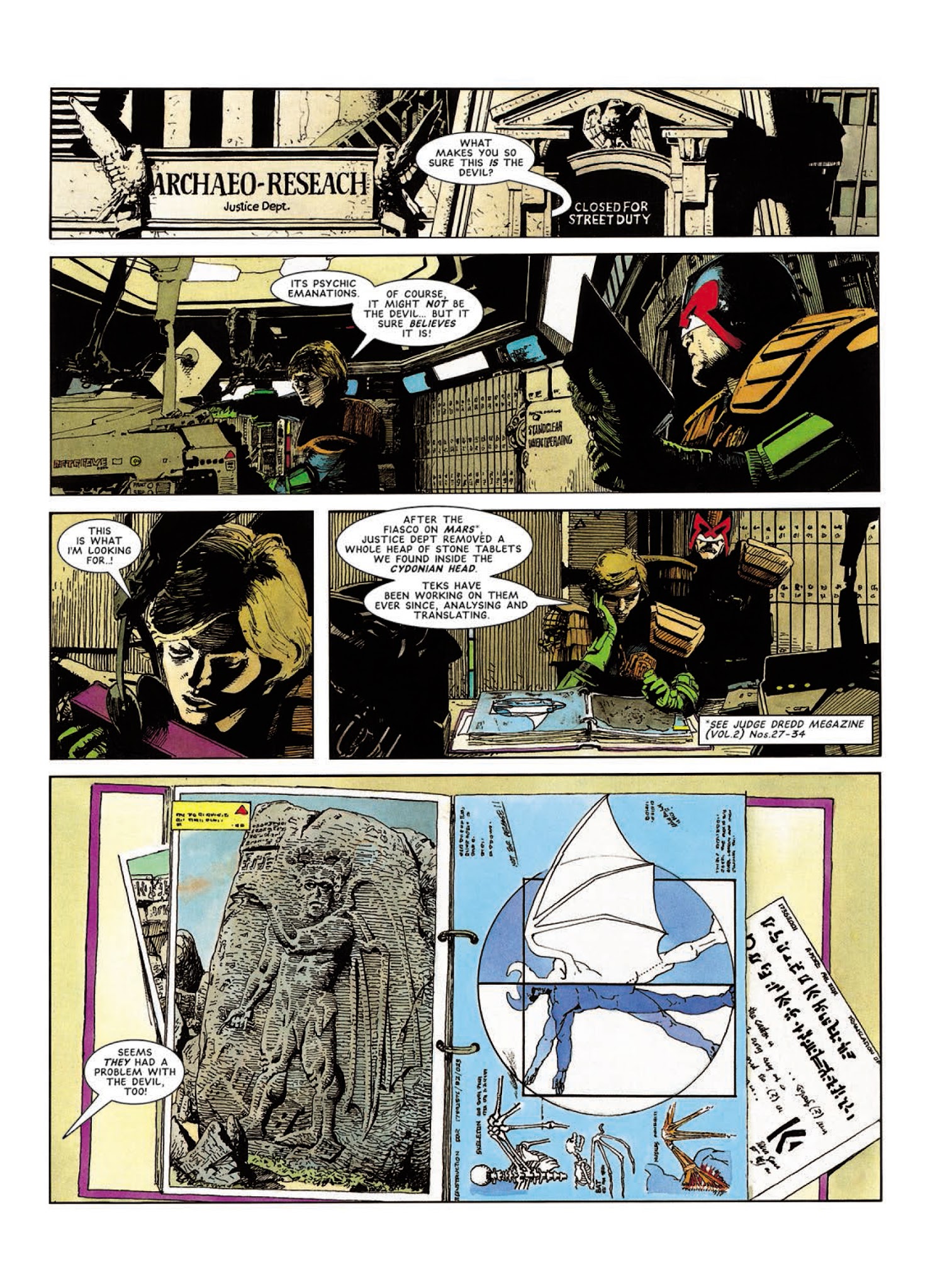 Read online Judge Anderson: The Psi Files comic -  Issue # TPB 3 - 87