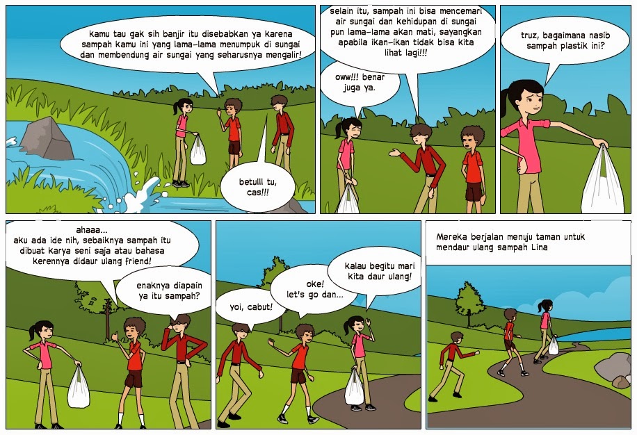 Gambar Komik Tentang Menjaga Lingkungan - Perumperindo.co.id