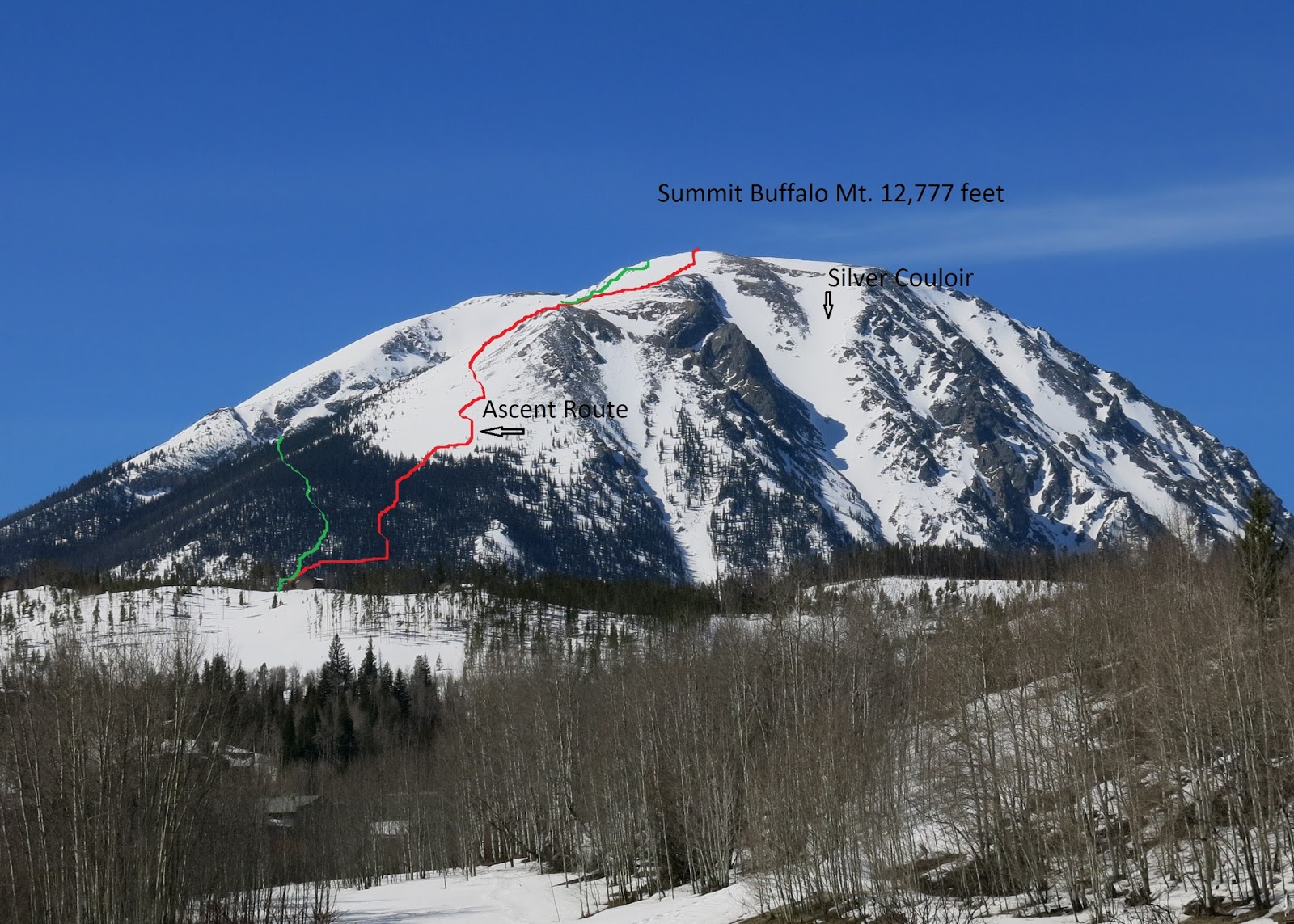Korn Autonom hit Bloated Skiing: Friday, March 17 - ski Tour Buffalo Mountain