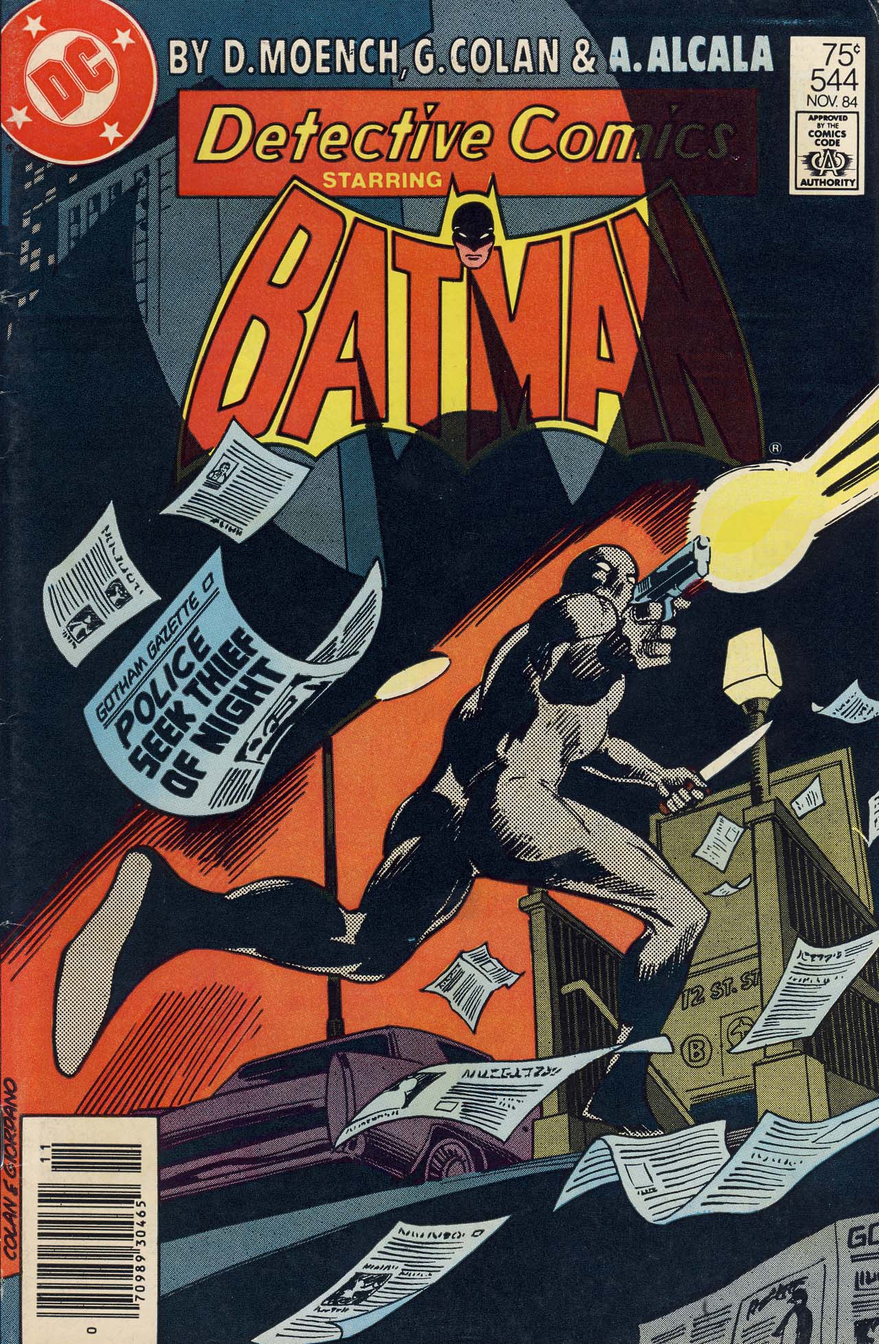 Read online Detective Comics (1937) comic -  Issue #544 - 1