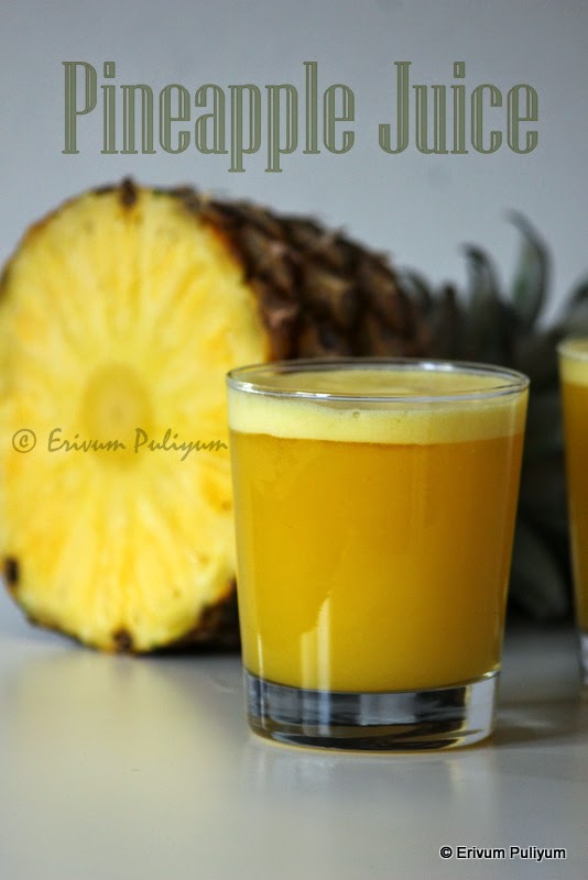 Erivum Puliyum Pineapple Juice