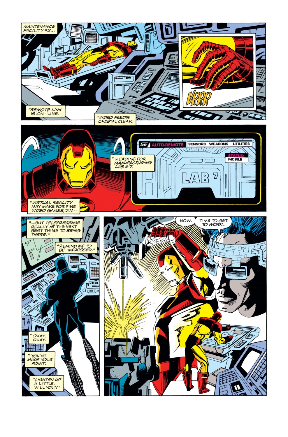 Read online Iron Man (1968) comic -  Issue #281 - 12
