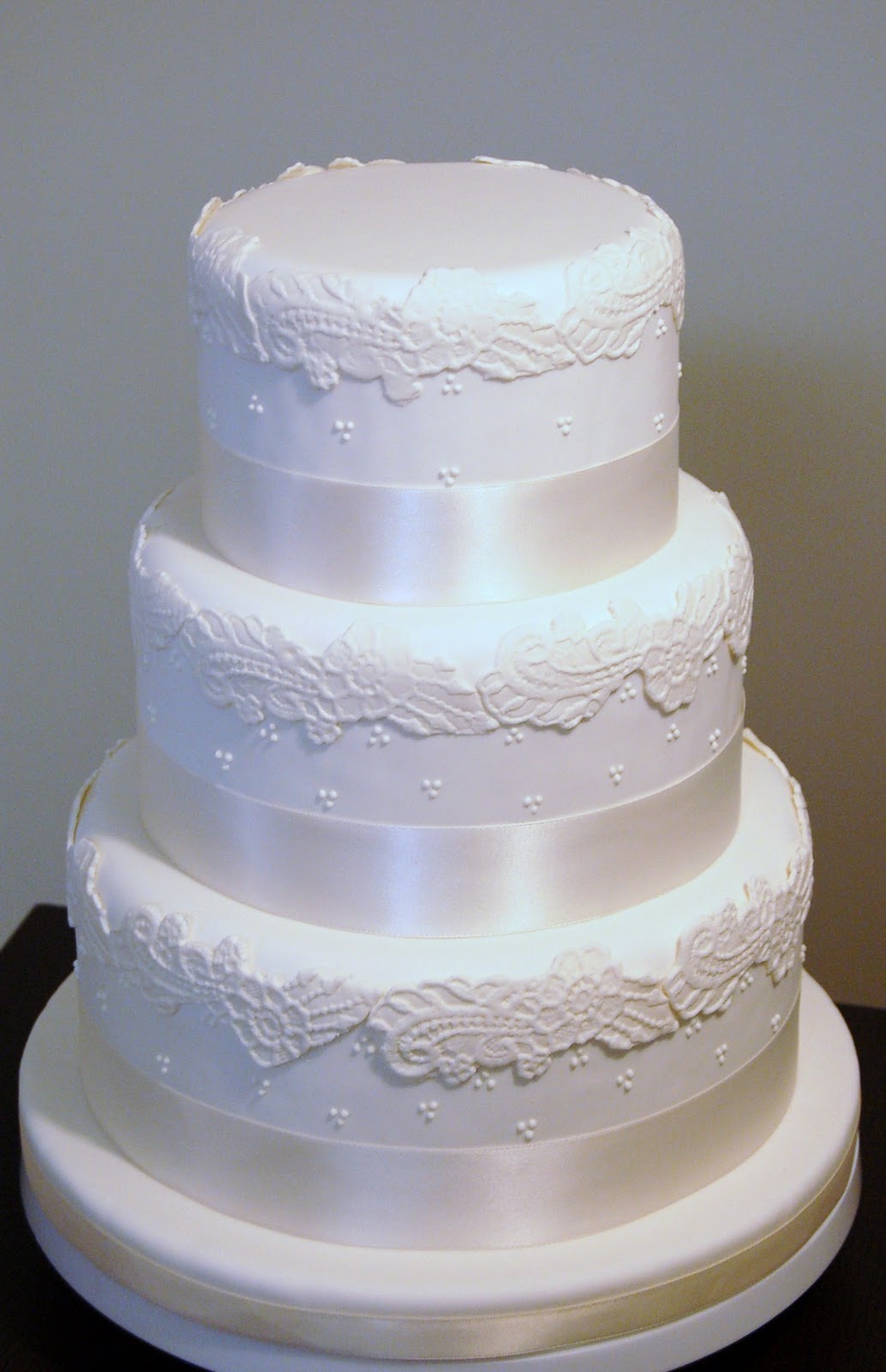 Haven Sweets 3 layer Lace Cake