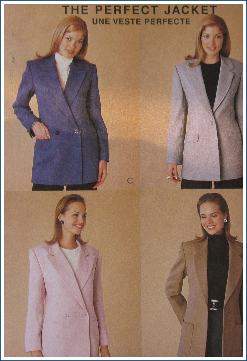 SimplySewing: McCalls 2341 Sewing Pattern Misses Perfect Jacket Size 20