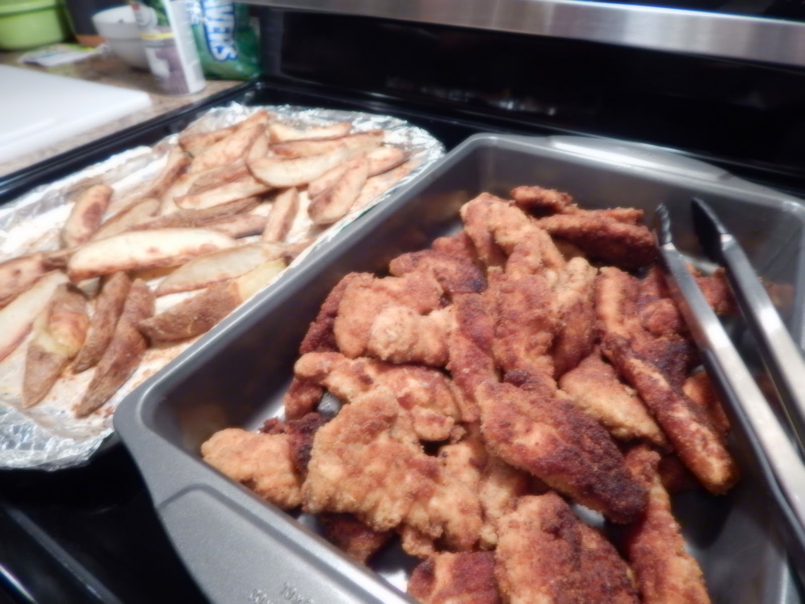 Go Ahead... Take A Bite! Easy Homemade Crispy Chicken Fingers