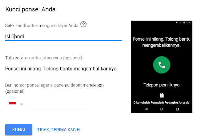Cara Menemukan Hp Yang Hilang Tanpa Aplikasi - Every