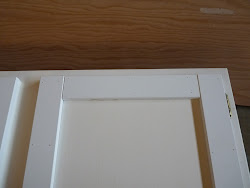 shaker doors cabinet panel upcycled door diy step glue right