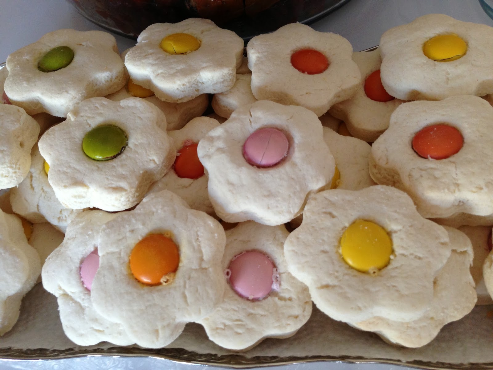 Bonibonlu çiçek kurabiye Mother of Little Girls