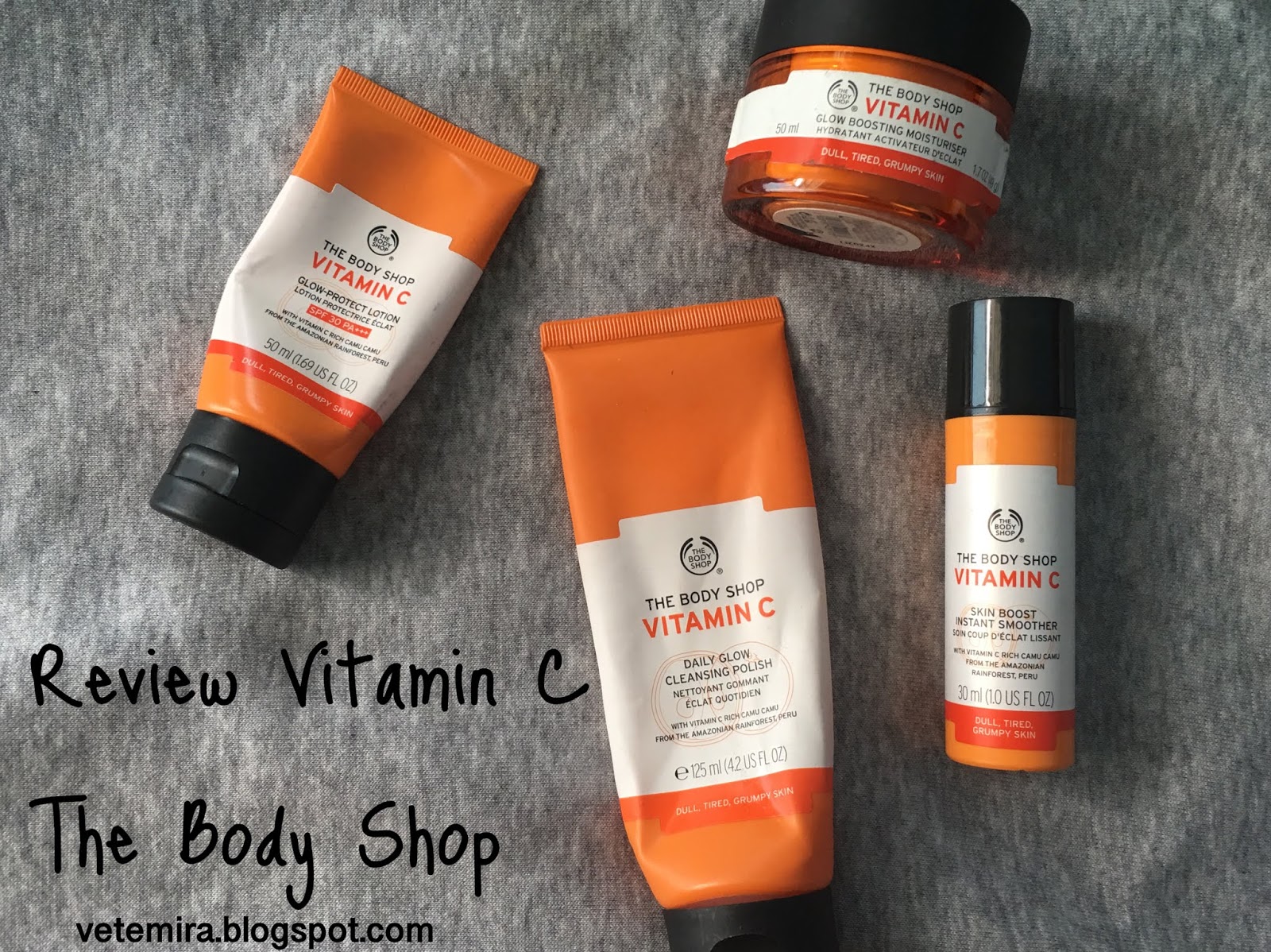 Rangkaian Produk Vitamin C The Body Shop