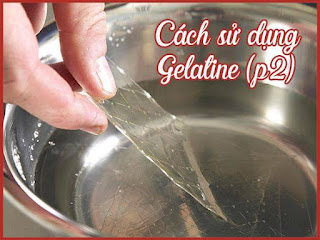 Giải đáp 7 thắc mắc khi làm bánh dùng gelatin