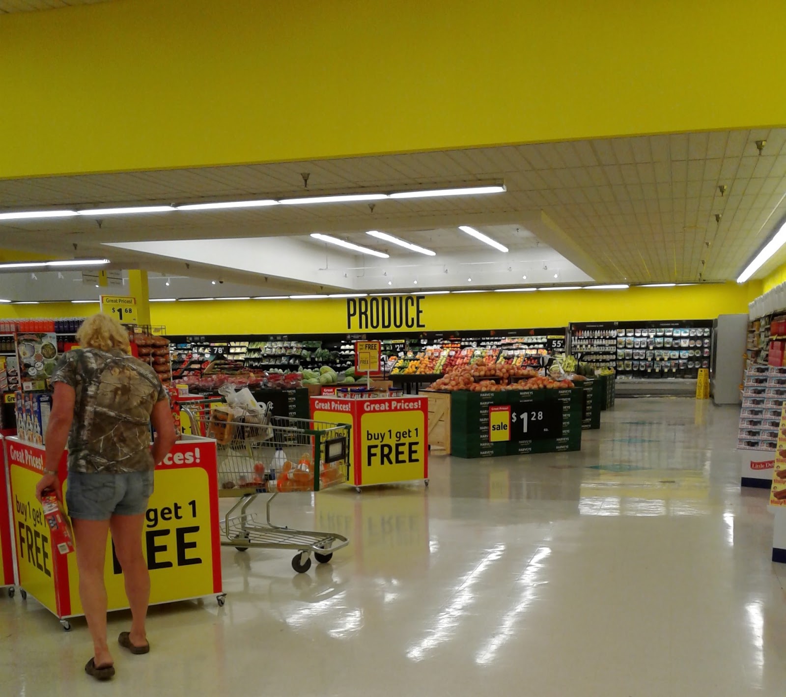 and here s our first good look at harvey s decor which is just a horrifically bright yellow version of the current down down decor and here s our first good look at harvey s decor which is just a horrifically bright yellow version of the current down down decor