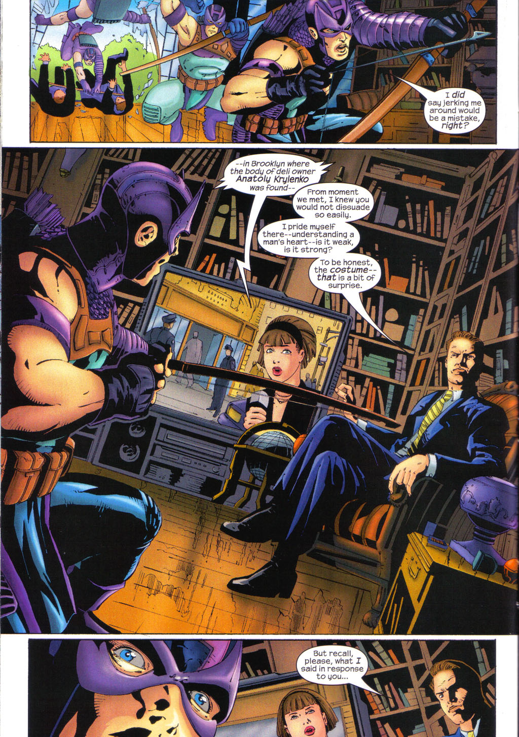 Hawkeye (2003) Issue #7 #7 - English 8 Hawkeye (2003) Issue #7 #7 - English 8