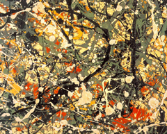 Una obra de Jackson Pollock
