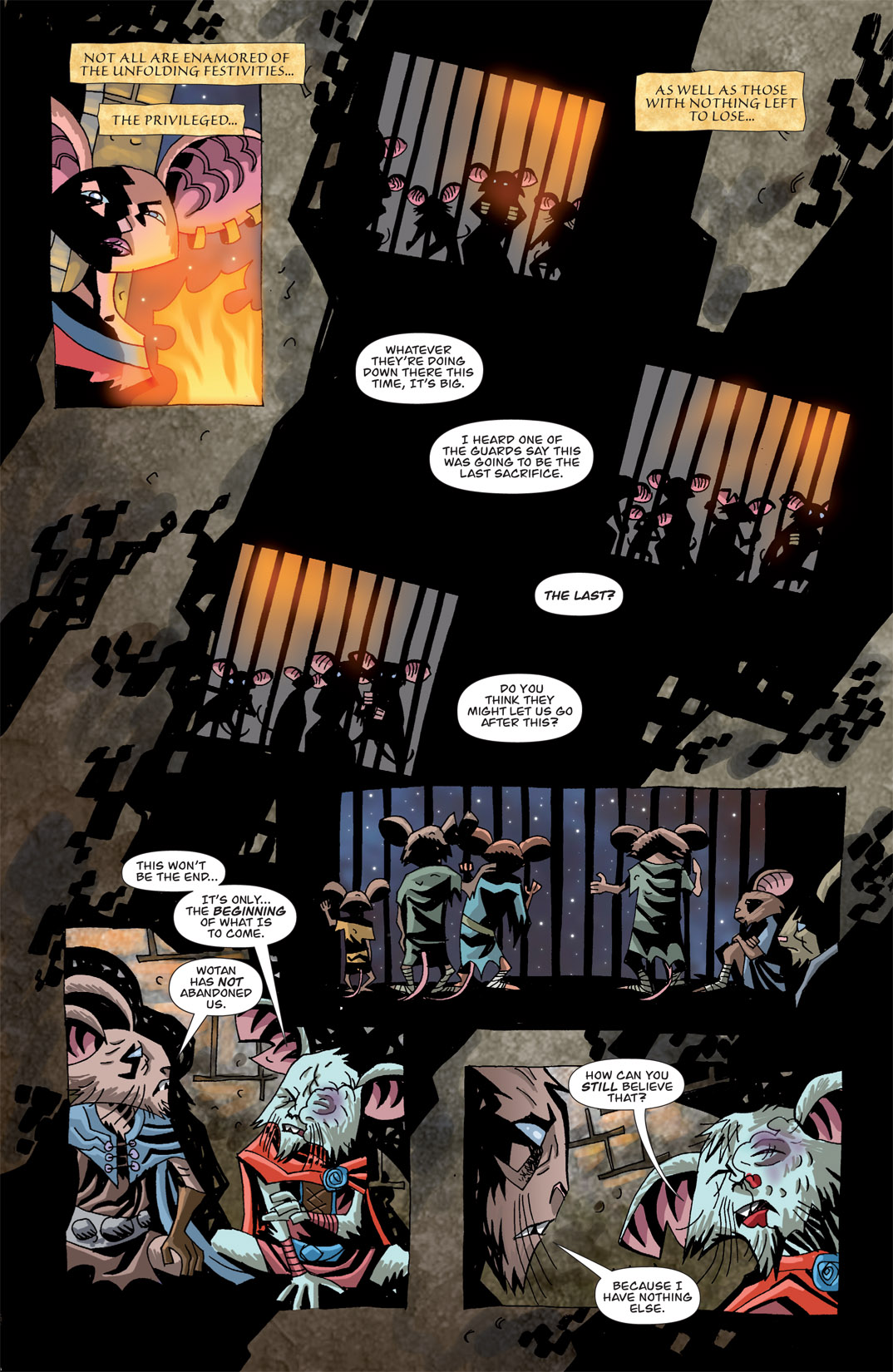 Read online The Mice Templar Volume 2: Destiny comic -  Issue #8 - 13