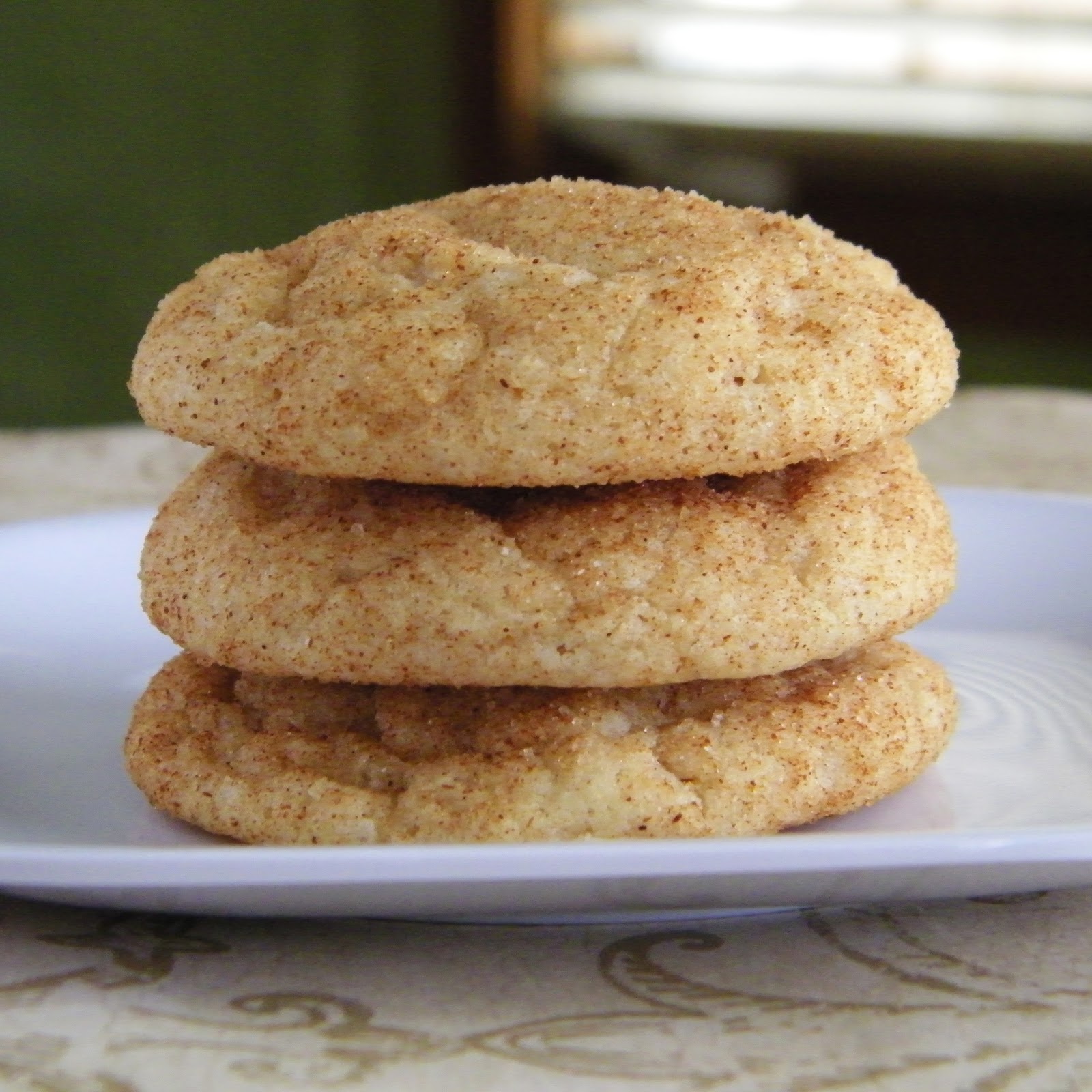 Thick and Chewy Snickerdoodles