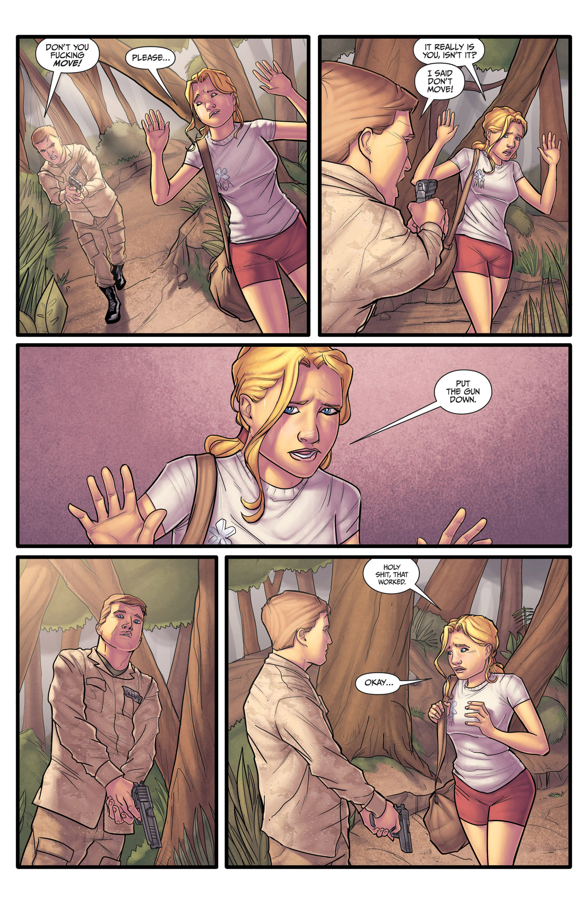 Read online Morning Glories comic -  Issue # _TPB 3 - 128