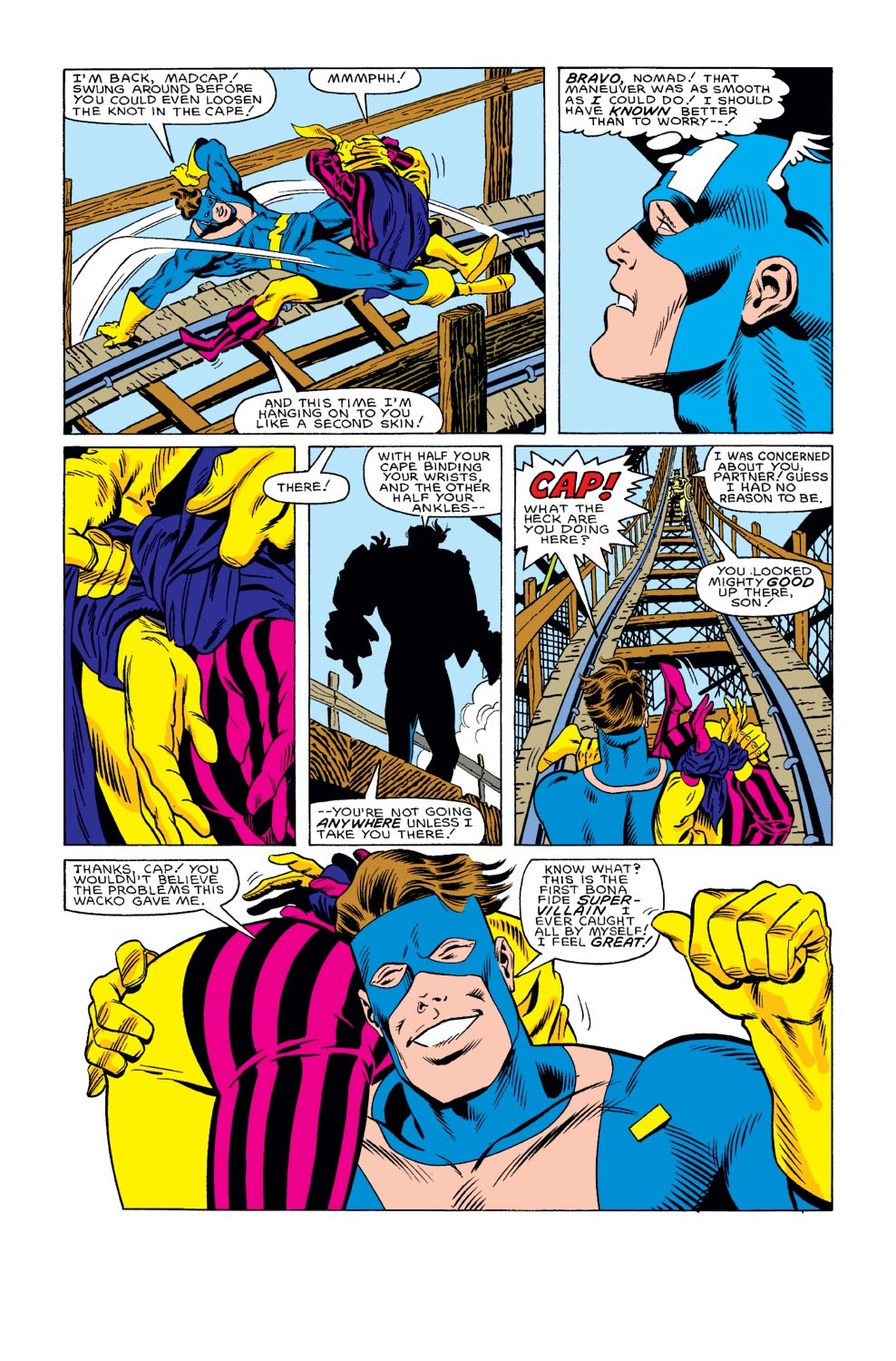 Read online Captain America (1968) comic -  Issue #309 - 22