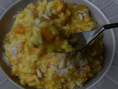 Risotto con zucca