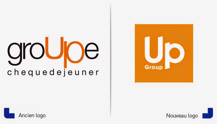 Logofan Les chèques déjeuner deviennent Groupe UP
