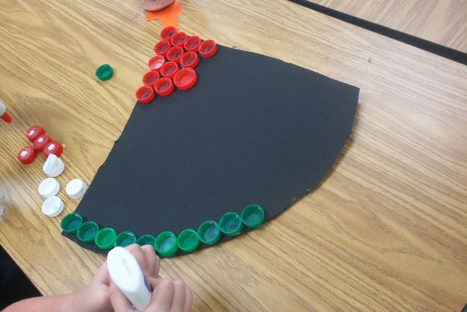 Art With Mr. E Art Show Prep Bottle Cap Decorations