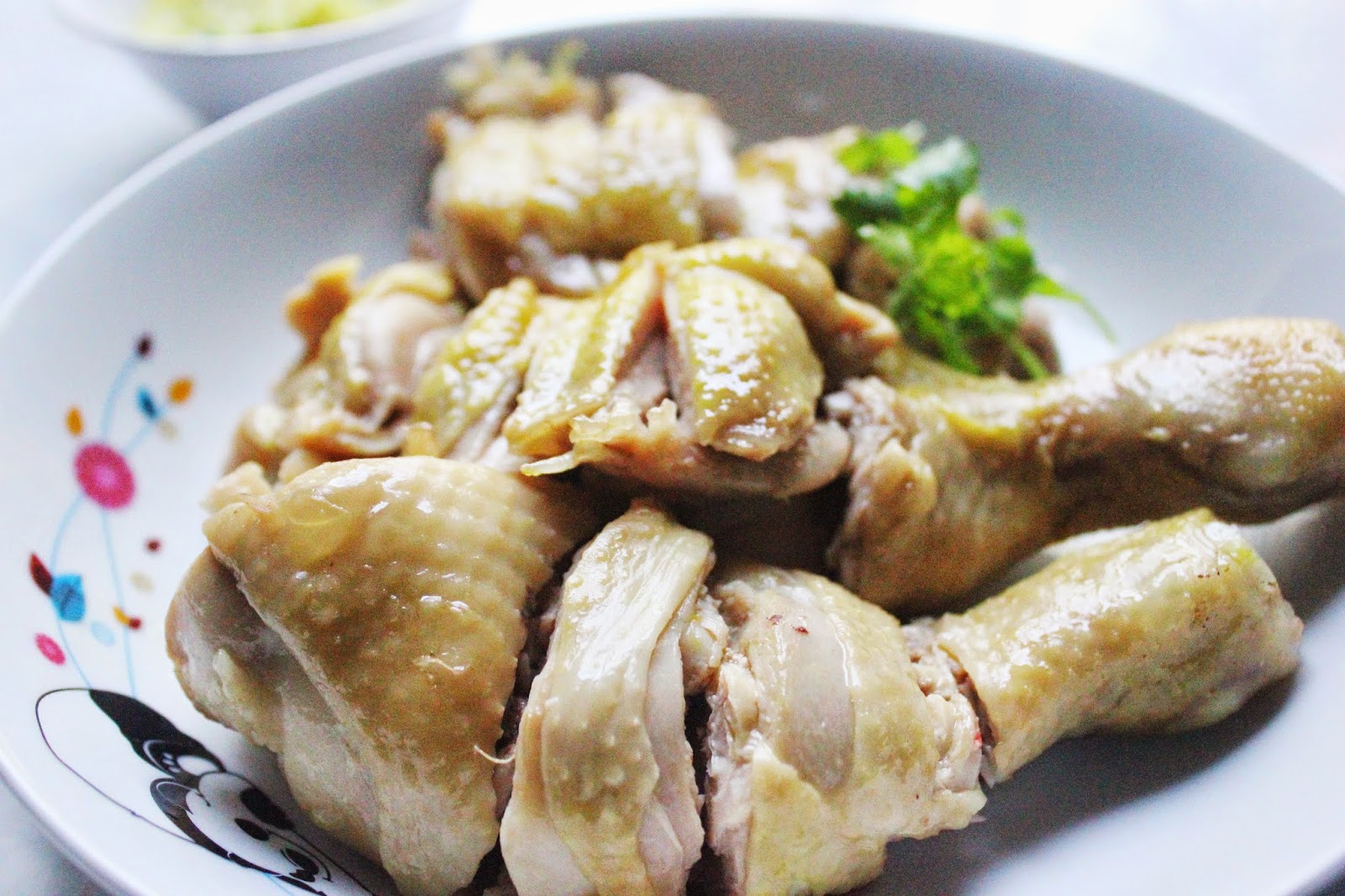 The Morning After STEAMED SALTED CHICKEN SERVE WITH GINGER SAUCE