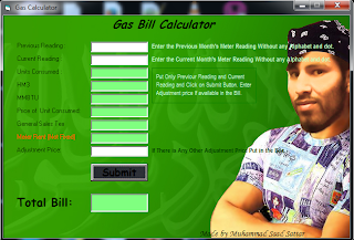 monthly bill calculator