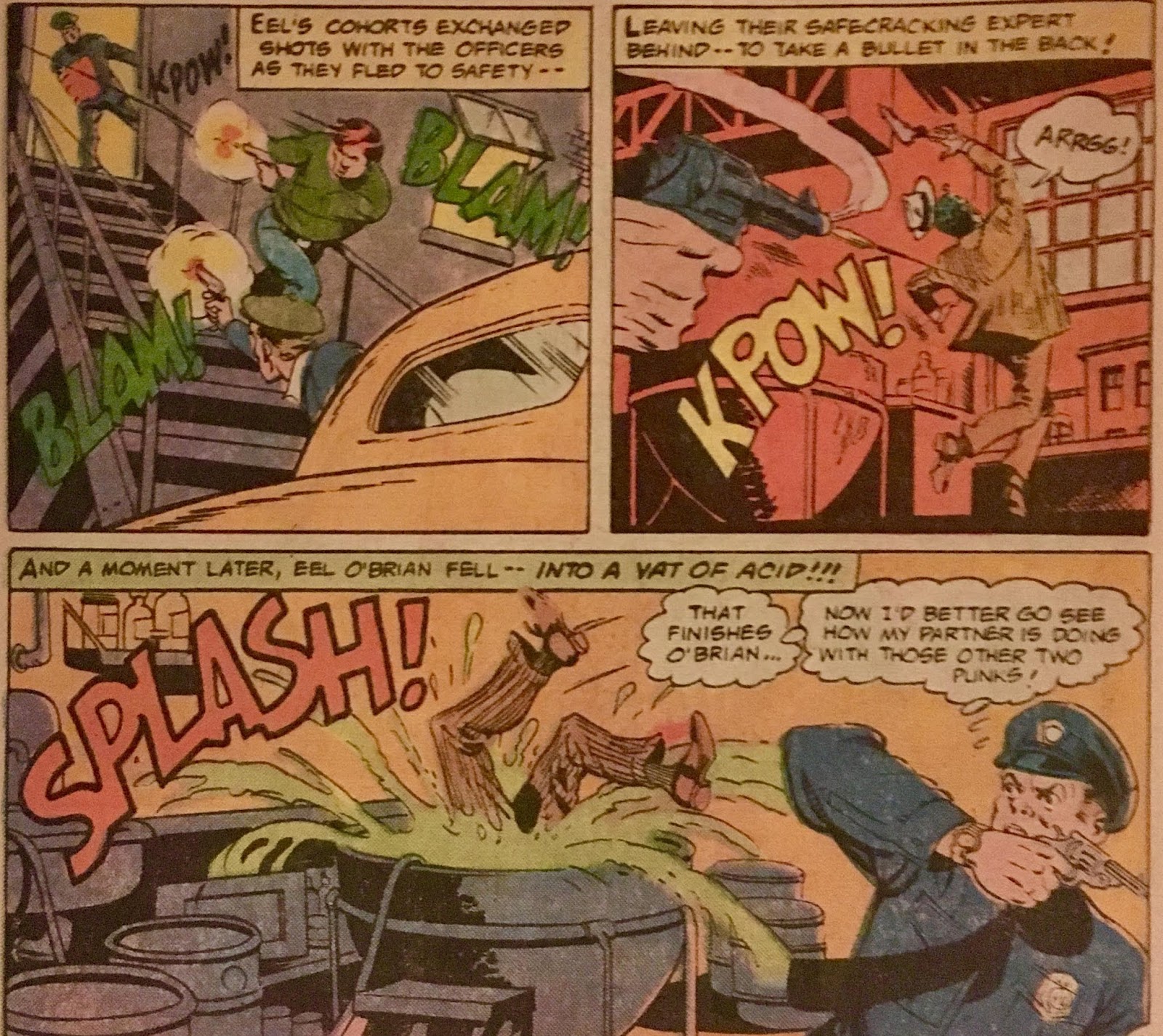 Plastic Man 17 (1977) Chris is on Infinite Earths